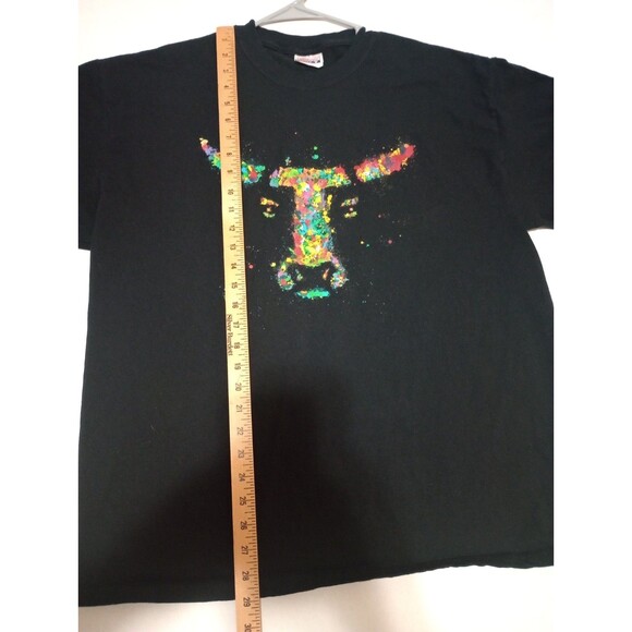 Vintage Hanes Beefy-T Cow Logo Sales Rep T Shirt XL Rare - Picture 2 of 7